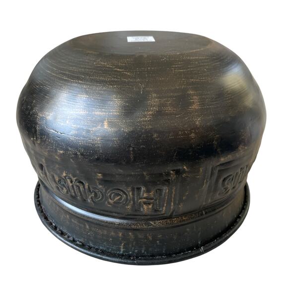 Goblin & Ghoul HOCUS POCUS Halloween Cauldron 12 Embossed Metal NEW - Picture 7 of 15